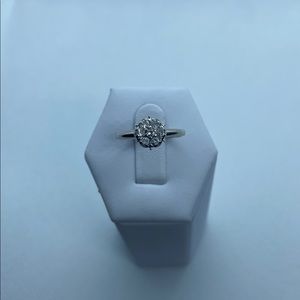 14k diamond ring